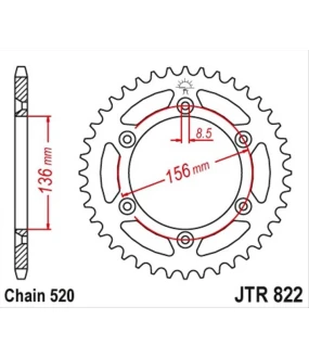 ΓΡΑΝΑΖΙ ΤΡΟΧΟΥ JT 520 42T