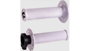 ΧΕΙΡΟΛΑΒΕΣ ODI V2 DIAMOND LOCK-ON ΛΕΥΚΟ