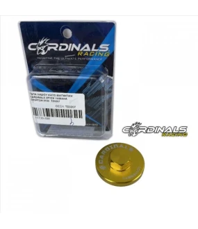 ΤΑΠΑ ΛΑΔΙΟΥ ΚΑΡΤΕΡ ΚΑΤΩ CARDINALS YAMAHA CRYPTON X 135 ΧΡΥΣΟ