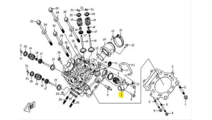 ΚΑΠΑΚΙ ΘΕΡΜΟΣΤΑΤΗ CFMOTO CFORCE 500