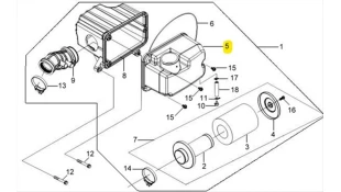 ΚΑΠΑΚΙ ΦΙΛΤΡΟΚΟΥΤΙ SYM TRACKRUNNER 200
