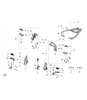 ΕΛΑΤΗΡΙΑ ΕΠΑΝΑΦΟΡΑΣ ΜΑΡΣΠΙΕ ΟΔΗΓΟΥ CFMOTO 450 MT SPARE PARTS ΕΛΑΤΗΡΙΑ ΕΠΑΝΑΦΟΡΑΣ ΜΑΡΣΠΙΕ ΟΔΗΓΟΥ CFMOTO 450 MT