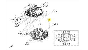 ΣΕΤ ΚΑΡΤΕΡ ΚΟΡΜΟΥ CFMOTO 450 MT SPARE PARTS