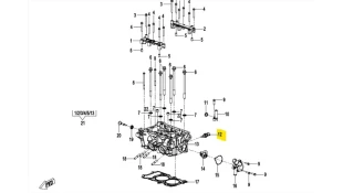 ΑΙΣΘΗΤΗΡΑΣ ΘΕΡΜΟΚΡΑΣΙΑΣ CFMOTO 450 MT ELECTRICAL PARTS