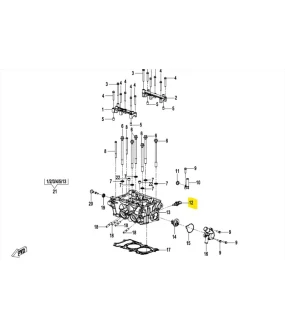ΑΙΣΘΗΤΗΡΑΣ ΘΕΡΜΟΚΡΑΣΙΑΣ CFMOTO 450 MT ELECTRICAL PARTS