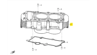 ΚΥΛΙΝΔΡΟΣ GREY CFMOTO 450 MT ΑΝΤΑΛΛΑΚΤΙΚΑ