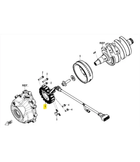 ΠΗΝΙΑ CFMOTO 450 MT ELECTRICAL PARTS
