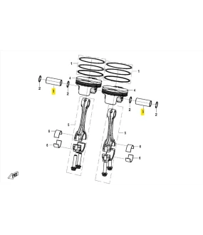 ΠΕΙΡΟΣ ΠΙΣΤΟΝΙΟΥ CFMOTO 450 MT SPARE PARTS