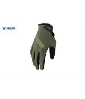 ΓΑΝΤΙΑ MX THOR RIDEMODE STATIC XXL ΜΑΥΡΟ/ΠΡΑΣΙΝΟ ACCESSORIES